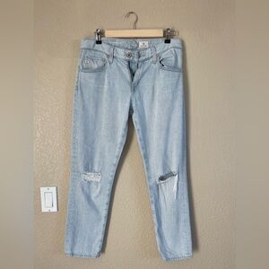 AG Denim Ex-boyfriend Slouchy Slim